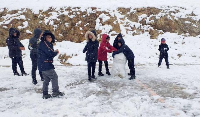 Bayburt'ta Eğitime Kar Engeli