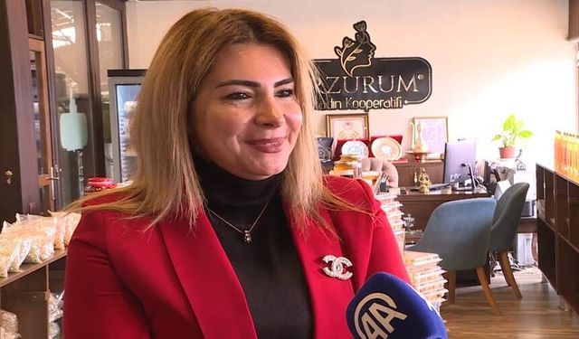Erzurum'da Kooperatifle Güç Birliği Yapan Kadınlar Ekonomiye Katkı Sağlıyor