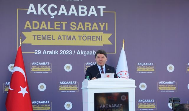 Adalet Bakanı Tunç Trabzon'da Konuştu