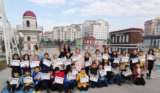 Mamak’ta 13 bin 132 çocuk trafik eğitimi aldı