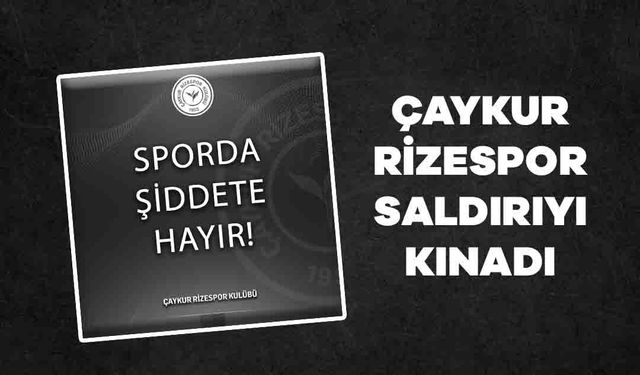 Çaykur Rizespor'dan Meler Açıklaması