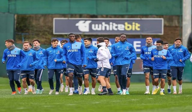 Trabzonspor, İstanbulspor Maçı Hazırlıklarını Sürdürdü