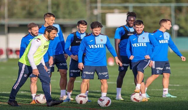 Trabzonspor, Kayserispor Maçı Hazırlıklarını Tamamladı