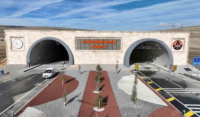 Türkiye’de ilk, o tünelde uzaktan yangınlara müdahale edilebilecek
