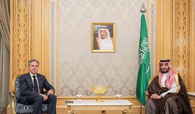 ABD Dışişleri Bakanı Blinken, Suudi Arabistan Veliaht Prensi Salman ile görüştü