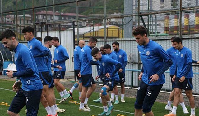 Çaykur Rizespor, Antalyaspor Maçına Hazır