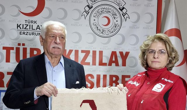 Türk Kızılay’dan Osmanlı saraylarını süsleyen 'Bardız kilimi' için proje