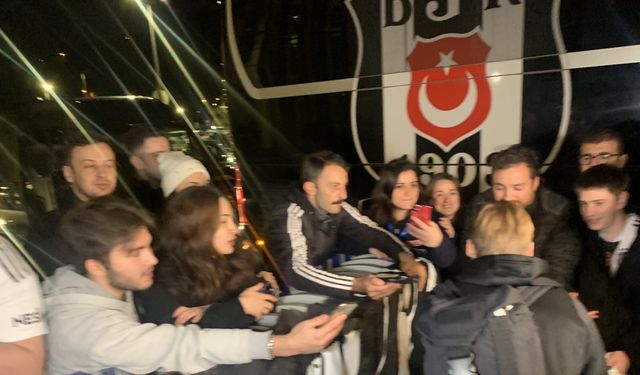 Beşiktaş Kafilesi Rize’de