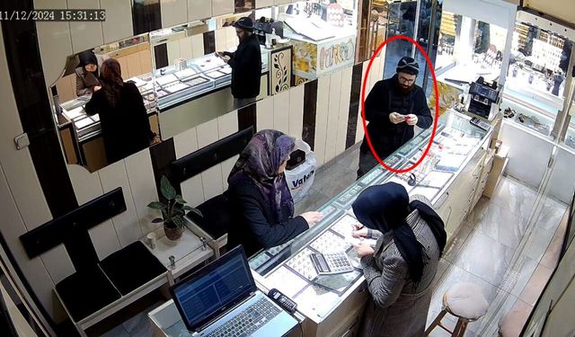 Takma sakal ve gözlükle gittiği iki kuyumcuyu 270 bin lira dolandıran şüpheli tutuklandı