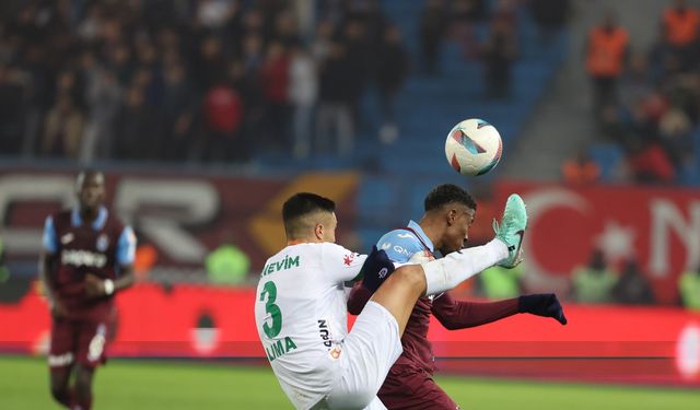 Trabzonspor-Alanyaspor / fotoğraflar