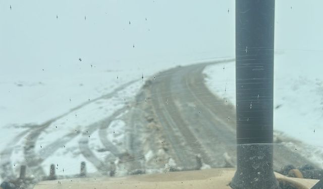 Batman'da 236 yerleşim yerinin yolu, kardan kapandı (2)