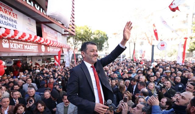 Denizli'de Kent Market hizmete girdi