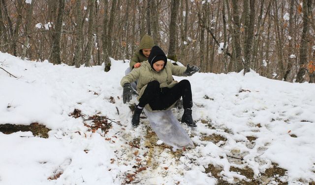 İlçe merkezine yağış düşmeyince onlar kara gitti