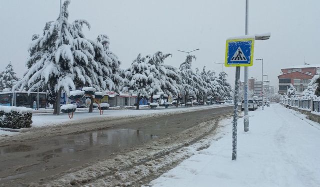 Malatya'nın 4 ilçesinde eğitime kar engeli