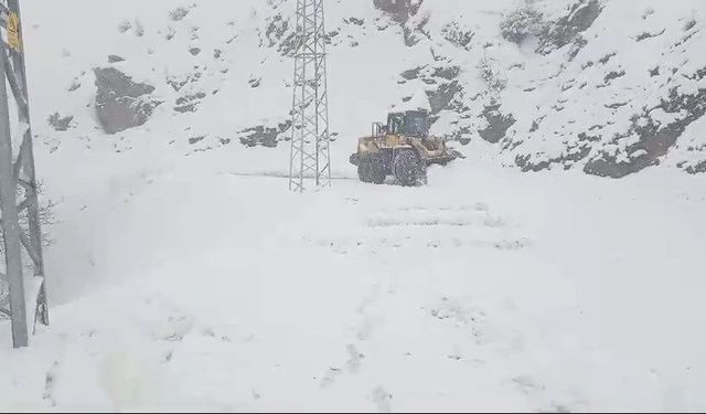Siirt’te eğitime kar engeli; 99 köy yolu kapandı