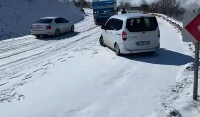 Siirt’te kar yağışı
