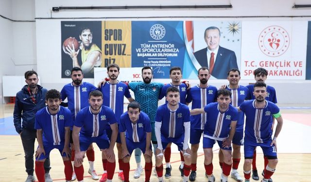 TFF Futsal Ligi’nin ilk hafta müsabakaları Mardin’de oynandı