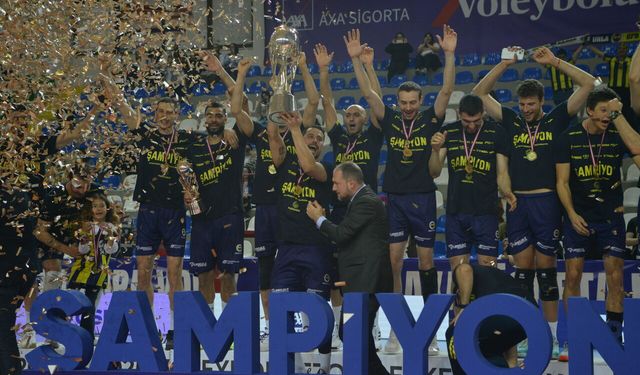 Fenerbahçe Medicana, Kupa Voley'de şampiyon oldu / Ek fotoğraflar