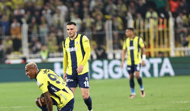 Fenerbahçe'den zirve yarışında önemli kayıp