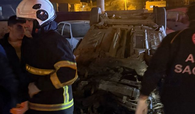 Halı saha maçı dönüşünde kaza: 3 yaralı