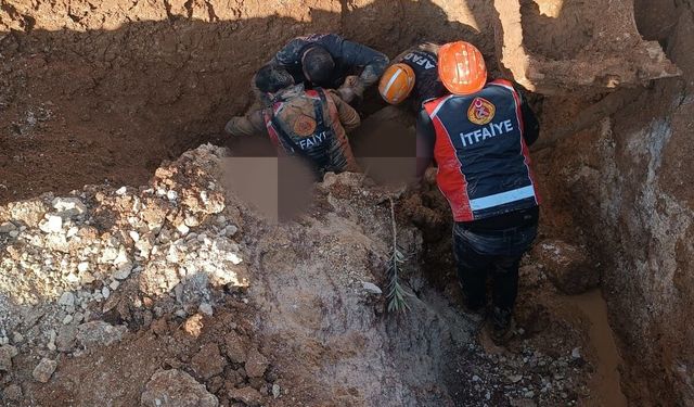 İzinsiz kanalizasyon kazısında toprak kaydı; 1 ölü / Ek fotoğraflar