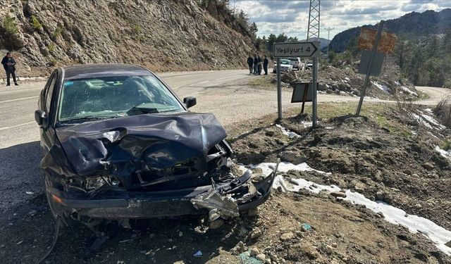 Kahramanmaraş'ta trafik kazası: 2 yaralı