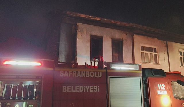 Karabük'te 2 evde yangın