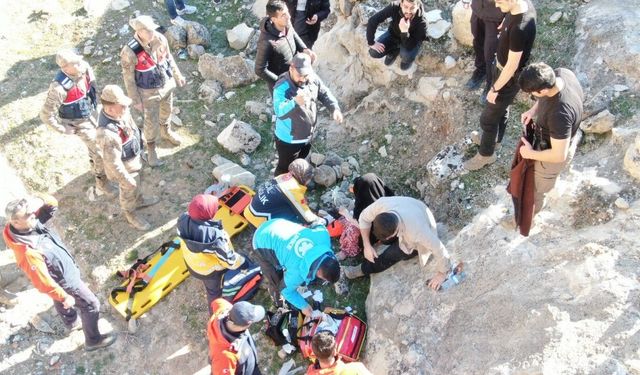 Siirt'te kaybolan genç kız, 20 saatlik arama çalışması sonucu dron yardımıyla bulundu