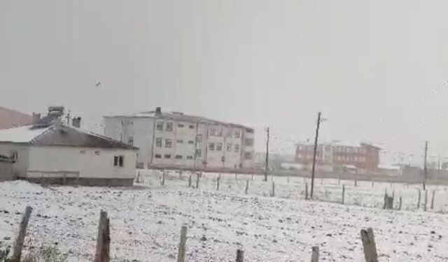 Sivas'ta eğitime 'kar' engeli