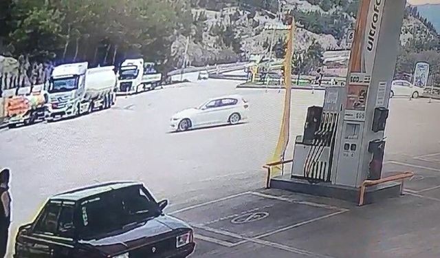 Akaryakıt istasyonunda drift atan sürücüye 46 bin TL ceza