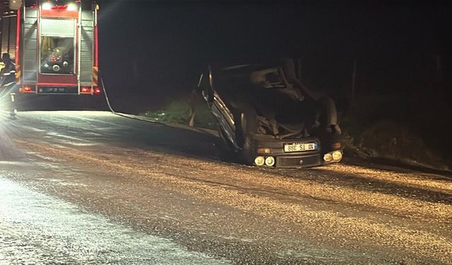 Çanakkale'de 2 otomobil çarpıştı: 5 yaralı