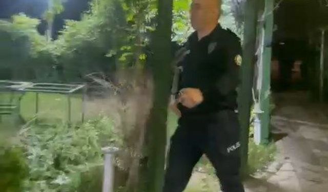 'Kafede kavga' ihbarına giden polislere havai fişekli kutlama