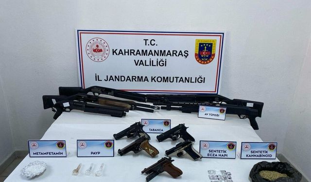 Kahramanmaraş merkezli uyuşturucu operasyonunda 34 tutuklama
