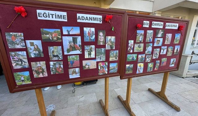 Öğrencileri, kazada ölen Vahide öğretmeni izci selamıyla uğurladı