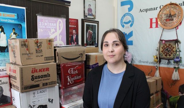 Profesör ve öğrencileri, Adıyaman’daki köy okullarına kütüphane kuruyor