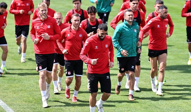 Sivasspor, Antalyaspor maçı hazırlıklarını sürdürdü