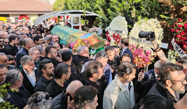 Teknik direktör Bülent Uygun'un kızı Almina Tude, son yolculuğuna uğurlandı / Ek fotoğraflar