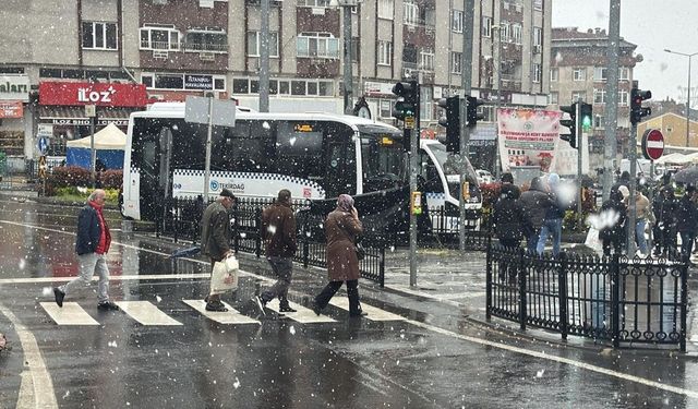 Trakya'da kar yağışı (2)