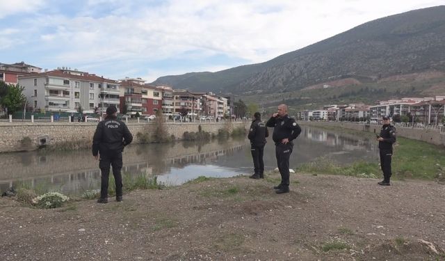 Amasya'da, Yeşilırmak'ta balık ölümleri meydana geldi
