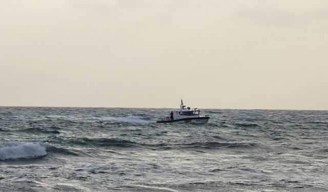 Hatay'da, denizde kayıp ihbarı