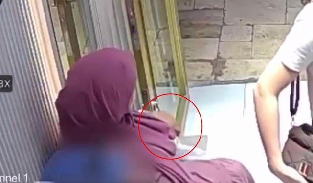 Müşteri gibi geldiği kuyumcu dükkanından altın bileklik çaldı