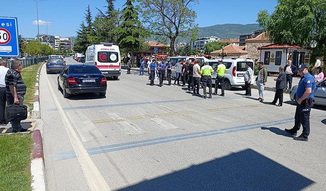 Tokat’ta motosikletin çarptığı yaya ağır yaralandı
