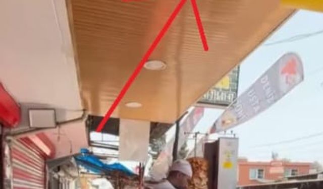 Döner yerken başına kurşun isabet etti