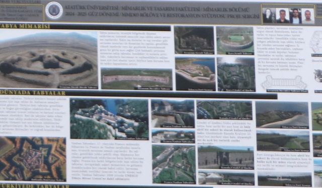 Mimarlık öğrencilerinden 'ecdada vefa': 129 yıllık tabyanın restorasyon projesini hazırladılar