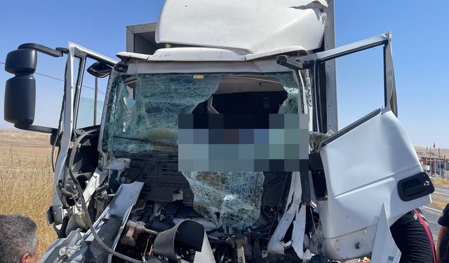 Kamyona arkadan çarpan TIR'ın şoförü öldü