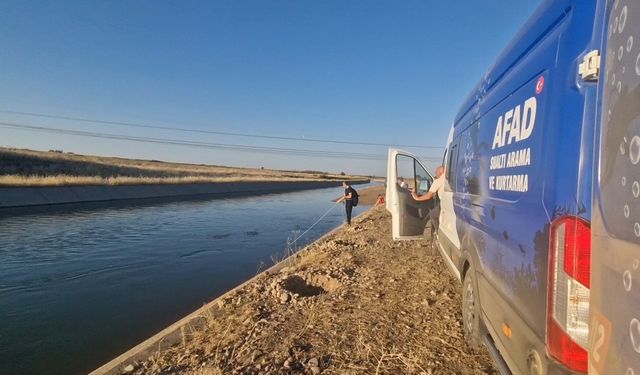 Sulama kanalına giren Muhammed, boğuldu