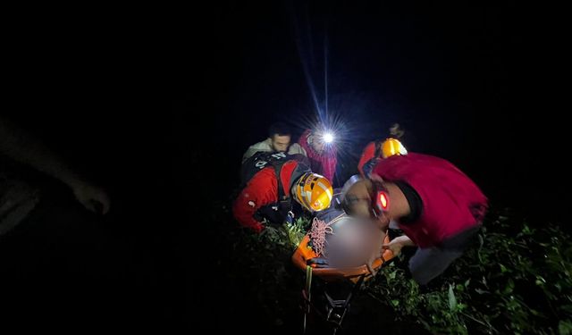 Rize'de Uçurumdan Dereye Düşen Turist Öldü