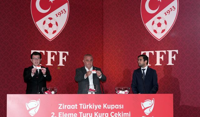 Türkiye Kupası 2'nci Eleme Turu kura çekimi gerçekleştirildi