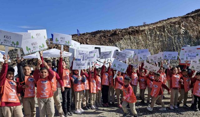 ‘81 İlde 81 Orman’ projesi Kilis ile devam ediyor