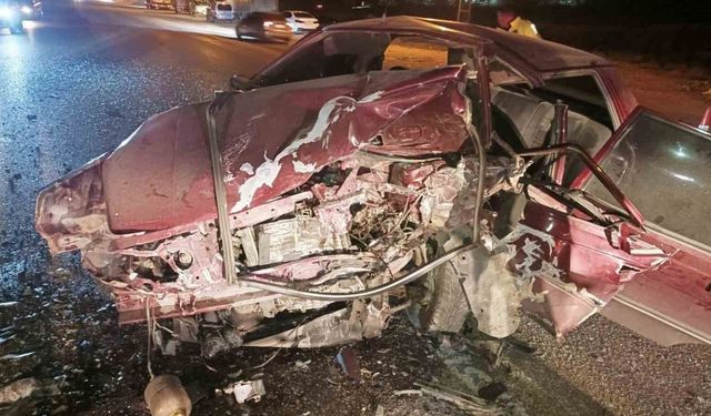 Amasya’da otomobiller çarpıştı: 1 ölü, 3 yaralı